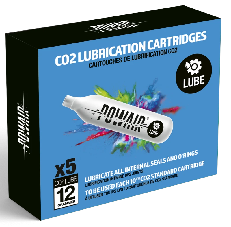 Capsule 12gr Co2r POWAIR d'entretien (lot de 5)