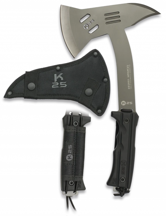 Hâche K25 Tactical Knife Noir SFL Titanium