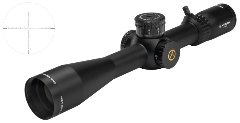 Lunette de tir ATHLON OPTICS MIDAS TAC Gen.2 HD 4-16X44 FFP ret.APRS14 Mrad ( 1er plan focal )