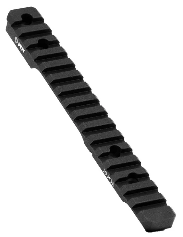 Embase ACIER longue - Rail picatinny MDT REMINGTON 700 SA Long (incliné à 20 MOA)