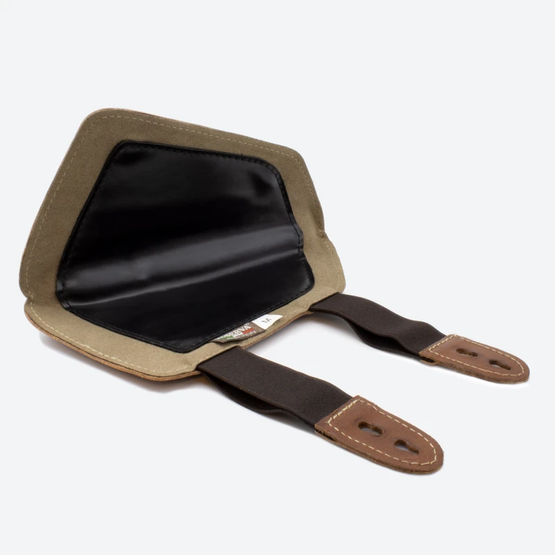 Busc cuir droitier pour carabine RISERVA Cuir Fauve Taille.XS-copie1