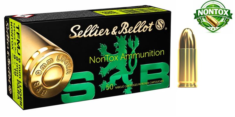 SELLIER & BELLOT cal.9mm PARA TFMJ NONTOX /50