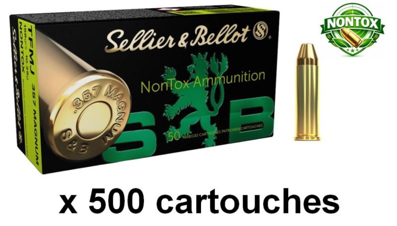 SELLIER BELLOT cal.357 Magnum TFMJ NONTOX /500