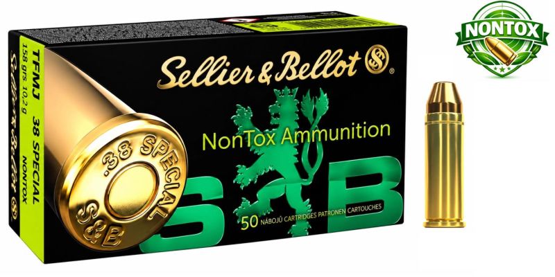 SELLIER & BELLOT cal.38 Spécial TFMJ NONTOX /50