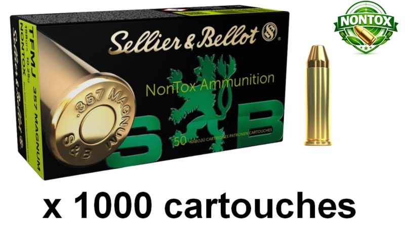SELLIER BELLOT cal.38 Spécial TFMJ NONTOX /1000