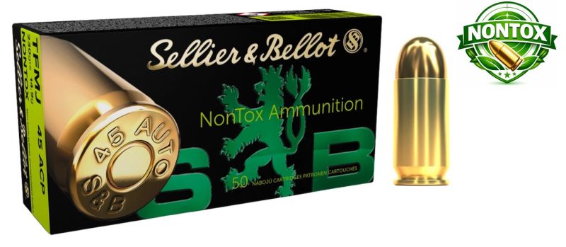 SELLIER BELLOT cal.45 ACP TFMJ NONTOX /50