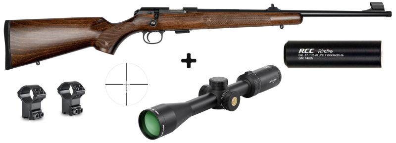 Carabine 22LR CZ 457 STANDARD "Pack lunette ATHLON OPTICS NEOS HMR 4-12x40 ret. BDC 22 Rimfire"