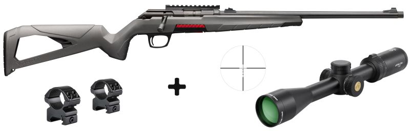 Carabine 22LR WINCHESTER Xpert "Pack lunette ATHLON OPTICS NEOS HMR 4-12x40 ret. BDC 22 Rimfire"