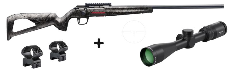 Carabine 22LR WINCHESTER Xpert Carbon Varmint "Pack lunette ATHLON OPTICS NEOS HMR 3-9x40 ret. BDC 22 Rimfire"