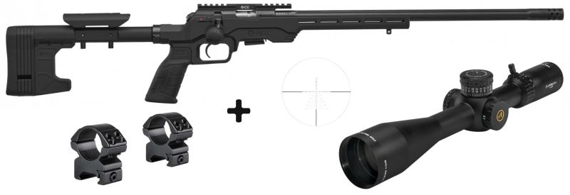 Carabine 22LR CZ 457 Varmint MDT "Pack ATHLON OPTICS MIDAS TAC Gen.2 HD 6-24x50 FFP ret.APLR15 Moa"