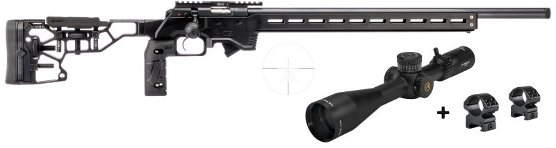 Carabine 22LR CZ 457 Varmint MDT ACC "Pack ATHLON OPTICS MIDAS TAC Gen.2 HD 6-24x50 FFP ret.APLR15 Moa"