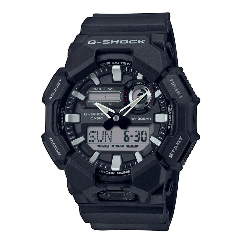 Montre Casio G-Shock GA-010 Noir/Gris Béton