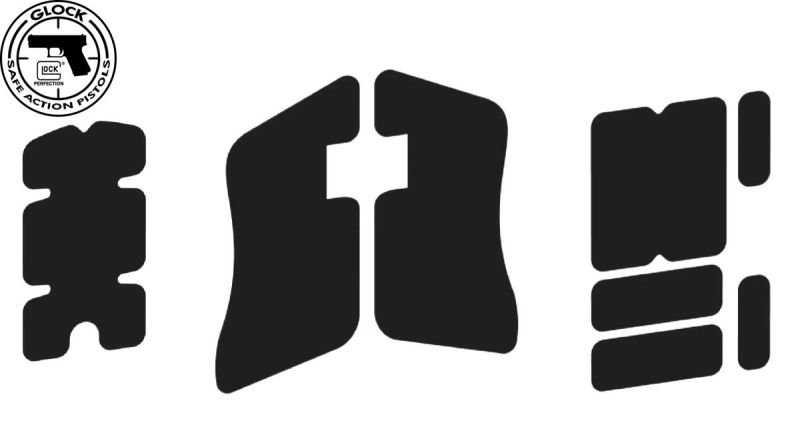 Grip de poignée autocollant MANULCORP Nexum pour GLOCK 26