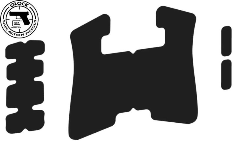 Grip de poignée autocollant MANULCORP Nexum pour GLOCK 43X/48