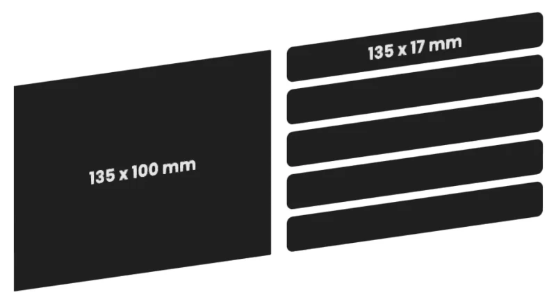 Grip de poignée autocollant MANULCORP Nexum Universel 135x100mm