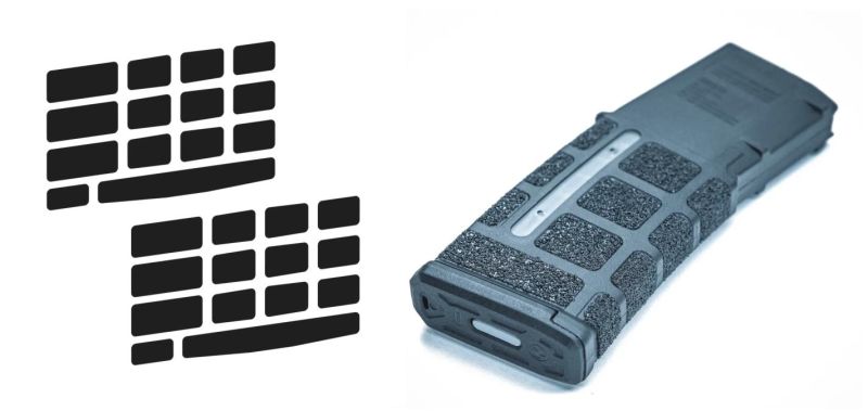 Grip autocollant pour chargeur MAGPUL MANULCORP Nexum PMAG cal.223 Rem