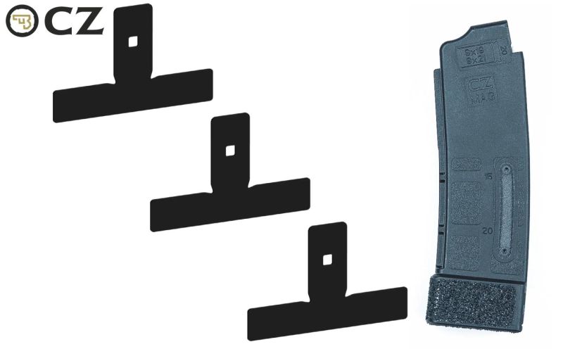 Grip autocollant pour bas de chargeur CZ SCORPION EVO 3 MANULCORP cal.9x19