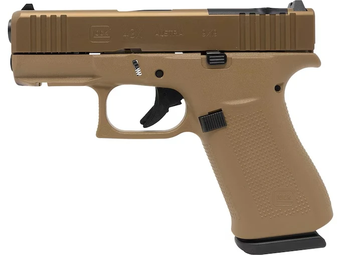 Pistolet GLOCK 43X MOS Gen5 Coyote cal.9x19
