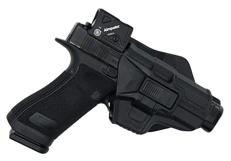 Holster droitier FAB DEFENSE SCORPUS M1 à rétention niveau 2 pour GLOCK 17/19/19X/45 (toutes générations)