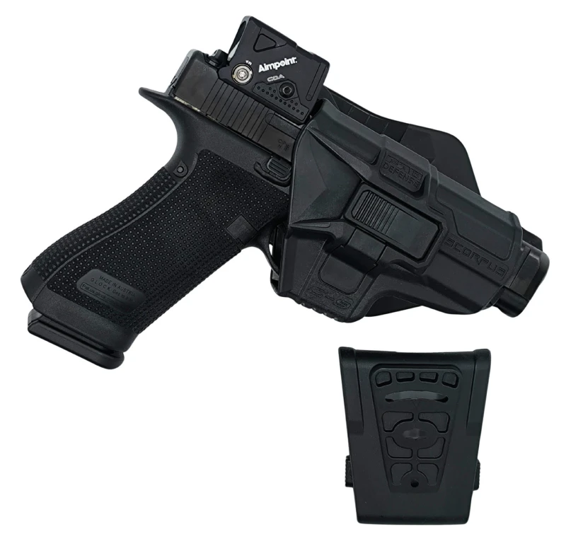 Holster droitier FAB DEFENSE SCORPUS M1 à rétention niveau 2 pour GLOCK 17/19/19X/45 (toutes générations)