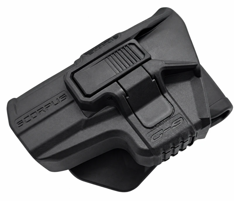 Holster gaucher FAB DEFENSE SCORPUS M1 à rétention niveau 2 pour GLOCK 17/19/19X/45 (toutes générations)