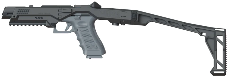 Chassis Nano Noir RONI CAA pour Glock 17/19/19X