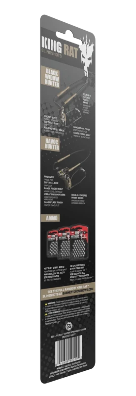 Élastique lance-pierre BARNETT King RAT DOUBLE-X