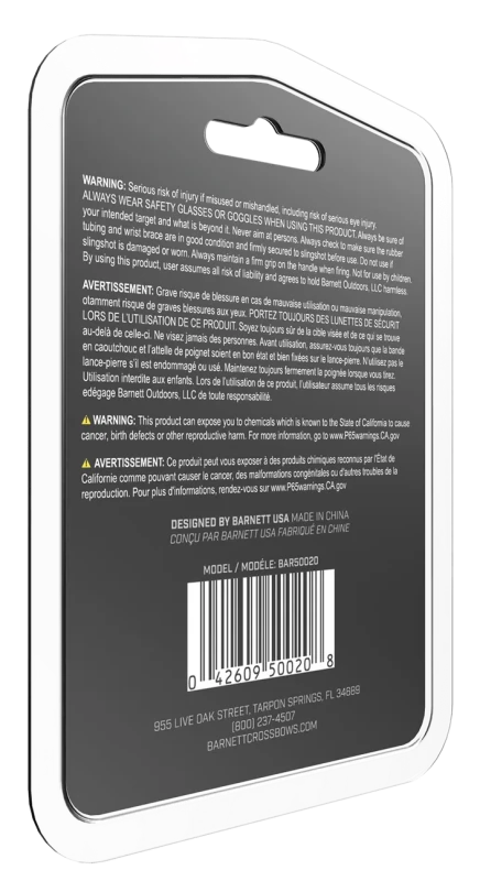 Billes pour Lance-pierres en acier BARNETT Diamètre 9mm (50 billes)