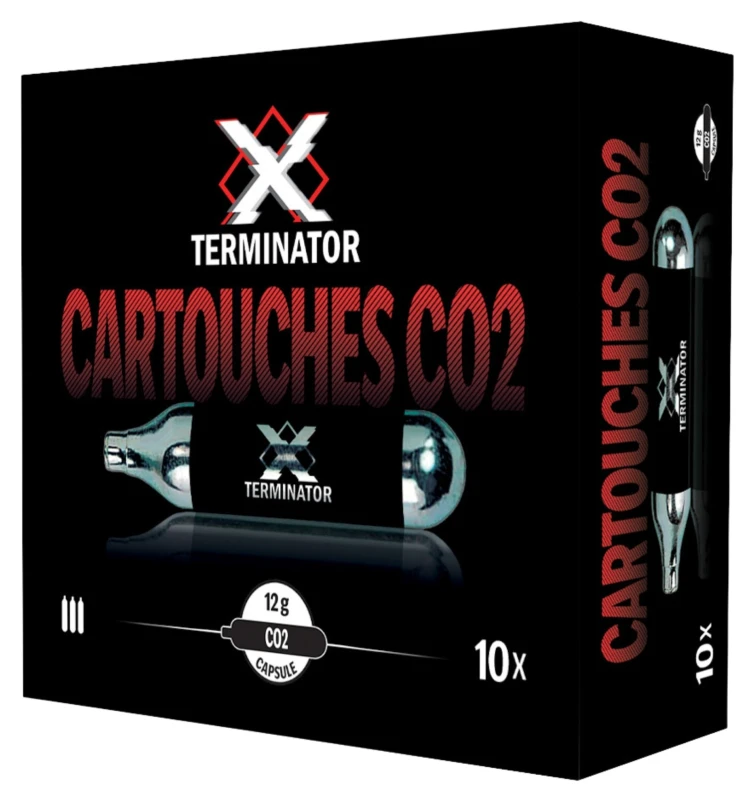 Capsule Co2 X-TERMINATOR 12gr (Boite de 10)