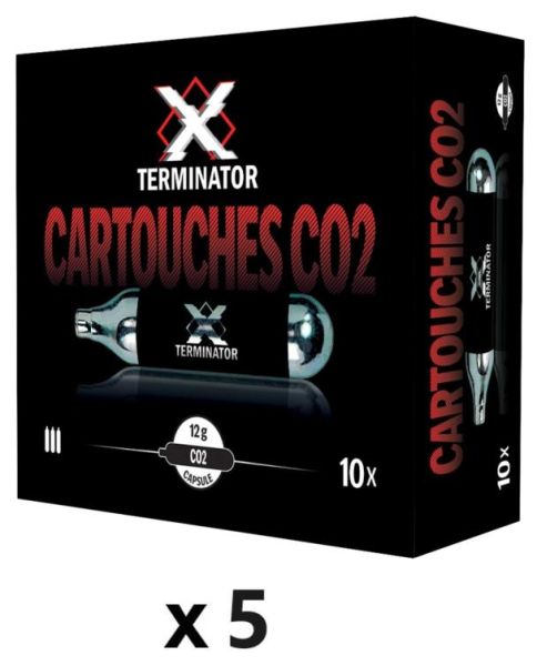 Capsule Co2 X-TERMINATOR 12gr (x50) 
