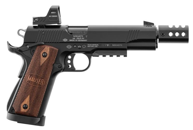 Pistolet MAUSER 1911 Competition Set cal.22 Lr HV