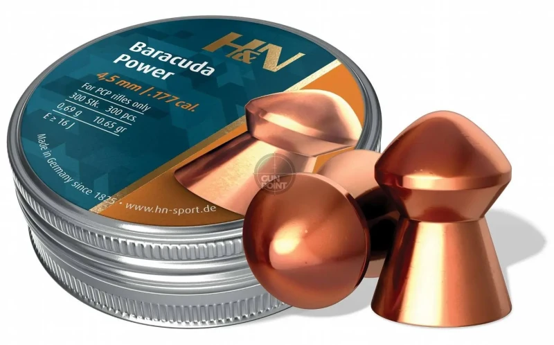 Plombs cal.4,5mm Baracuda Power HN (0.69 gr) /300