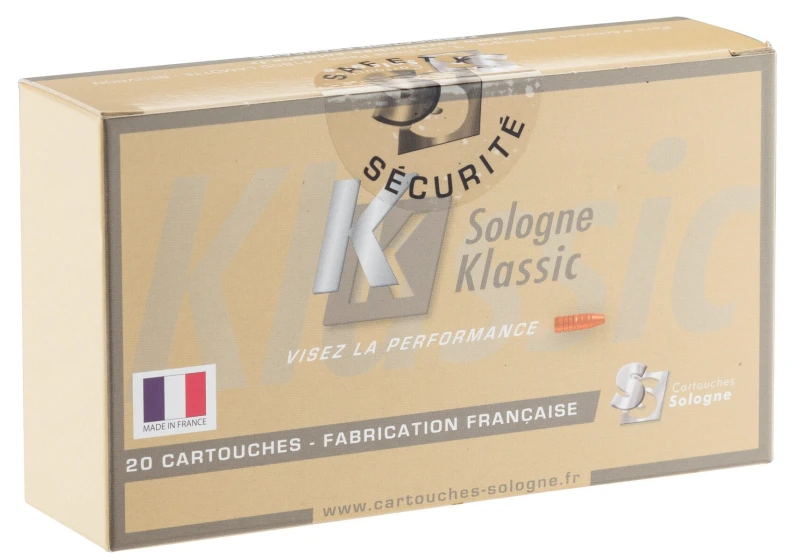SOLOGNE Klassic Subsonic cal.44 Rem SIERRA HP 240 grains - 15.6 grammes /20