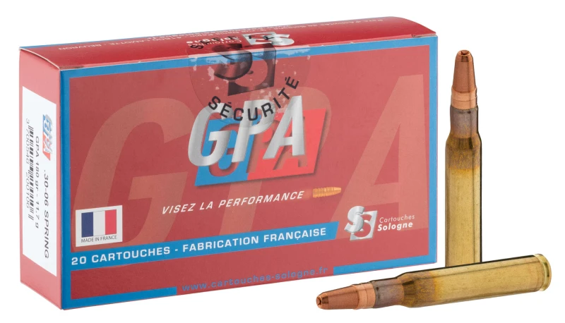 SOLOGNE cal.30-06 Sprg GPA 180 grains - 11.7 grammes /20