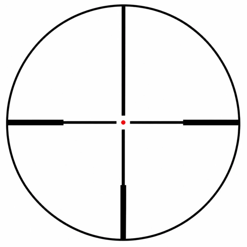 Lunette PROHUNT Optics 2,5-10x50 IF ret.PH4 Lumineux