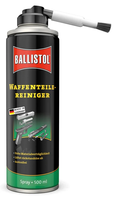 Spray nettoyant surpuissant BALLISTOL pour armes (avec applicateur) 500ml