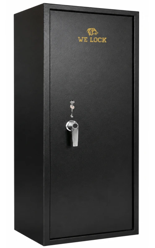 Coffre WE LOCK Defender Noir 14 armes avec lunettes (68kg)