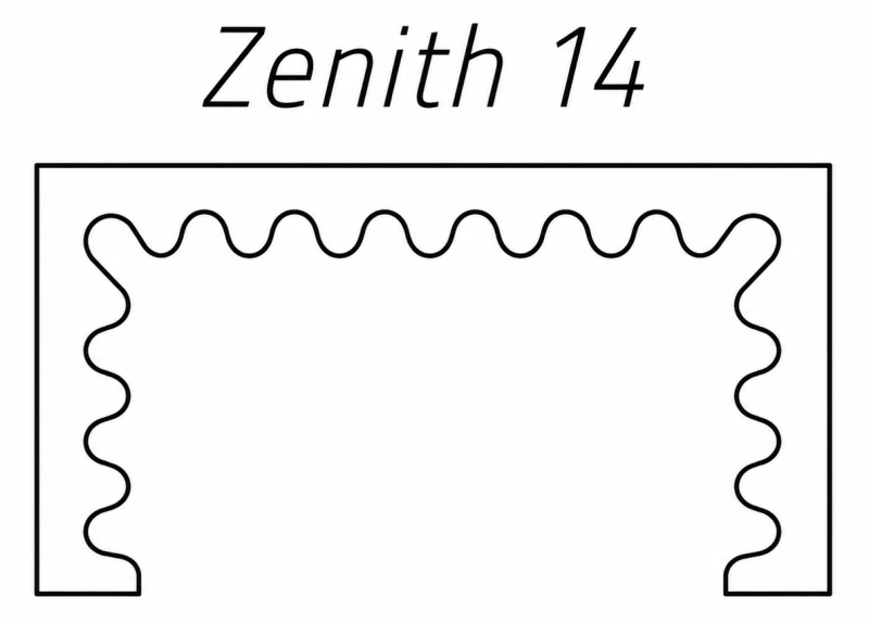 Coffre WE LOCK ZENITH 14 armes lunettes avec coffre intérieur - étagères (81kg)