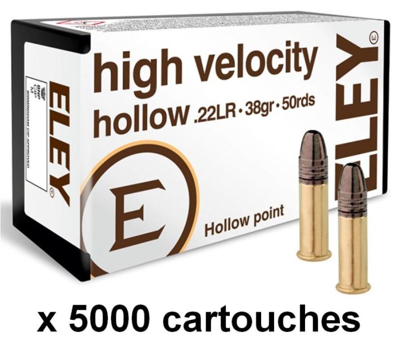 ELEY 22Lr High Velocity Hollow /5000