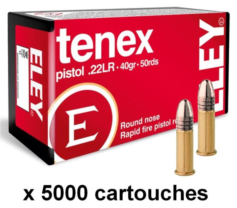 ELEY 22Lr Tenex Pistol /5000