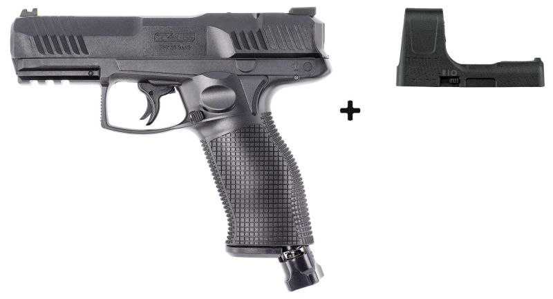 Pistolet 8 coups T4E TPX50 Gen.2 Combo RDS8 cal.50 (19,9 joules)