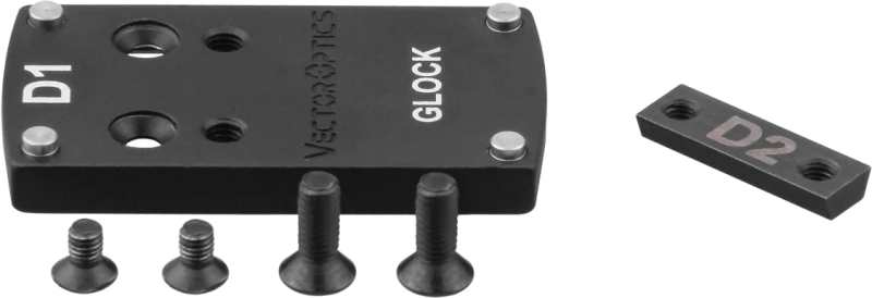 Embase interface DOCTER pour GLOCK Non MOS