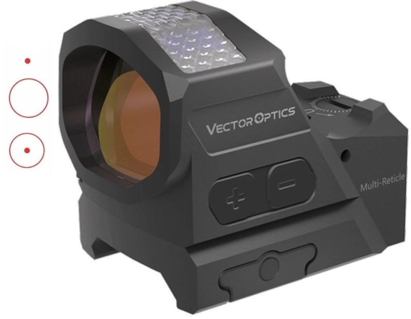 Viseur point rouge VECTOR OPTICS FRENZY FLEX Solar Gén.2 1x19x26 Multi-réticules