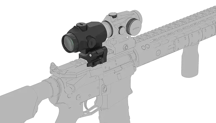 Magnifier basculant 3x VECTOR OPTICS MAVERICK IV