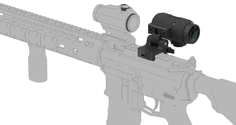 Magnifier basculant 3x VECTOR OPTICS MAVERICK IV