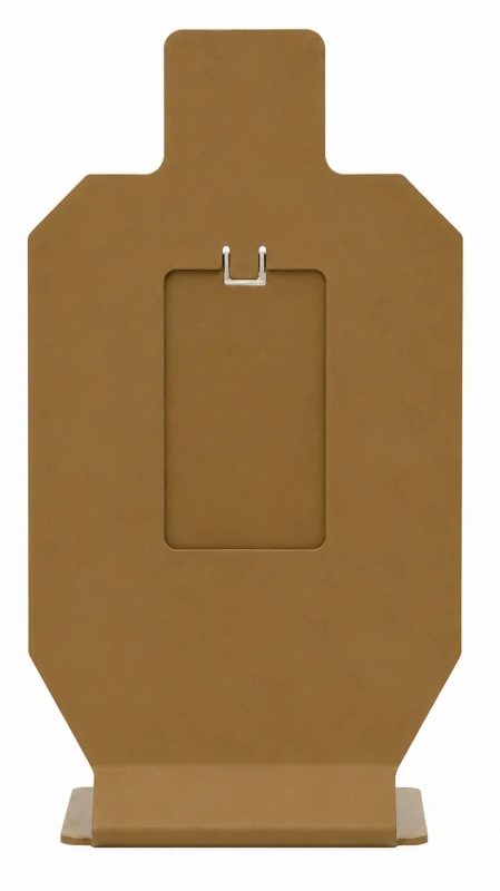 Cible de tir métal MTS Gong rectangle basculant cal.6mm BB's - 4,5mm BB's