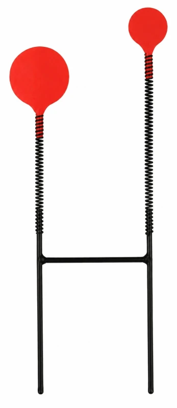 Cible de tir MTS à ressort 2 Gongs cal.6mm BB's - 4,5mm BB's