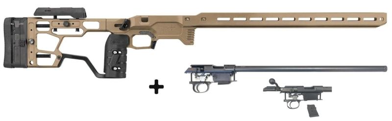 Carabine 22LR CZ 457 Varmint Chassis MDT ACC ELITE SYSTEM FDE