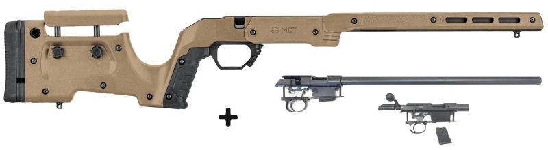 Carabine 22LR CZ 457 Varmint Chassis MDT XRS FDE