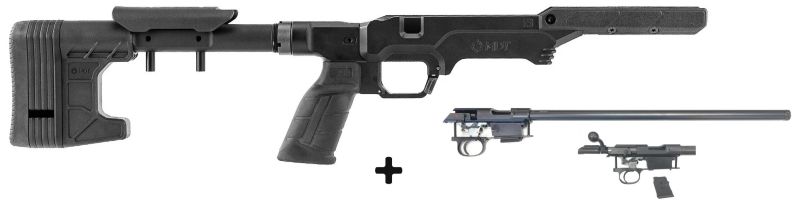 Carabine 22LR CZ 457 Varmint Chassis MDT WORKER LSS Gén.3 Noir